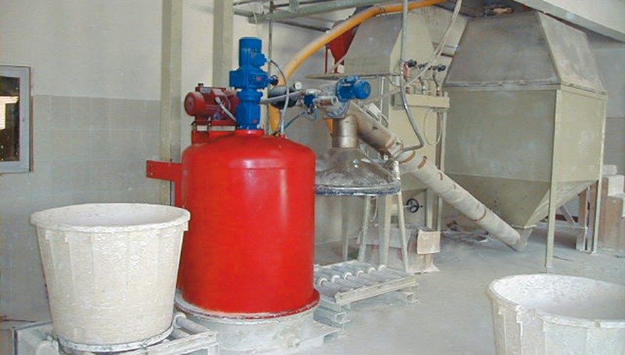 PLASTER PREPARATION PLANT
