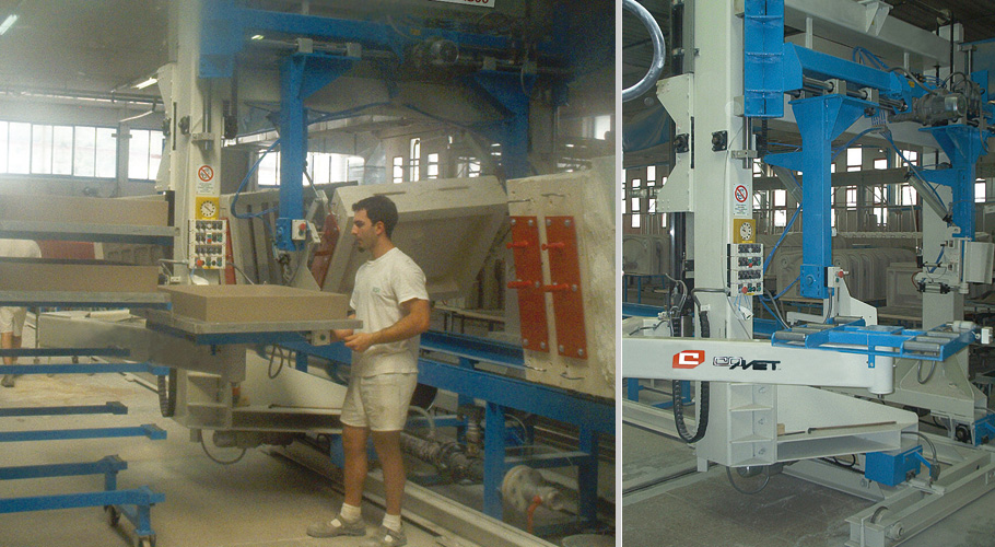 CASTING MACHINE SHOWER TRAYS